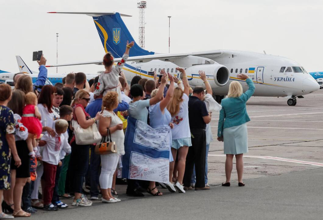 Ukraina ir Rusija apsikeitė kaliniais