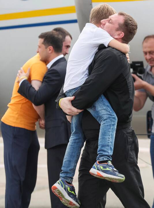 Ukraina ir Rusija apsikeitė kaliniais