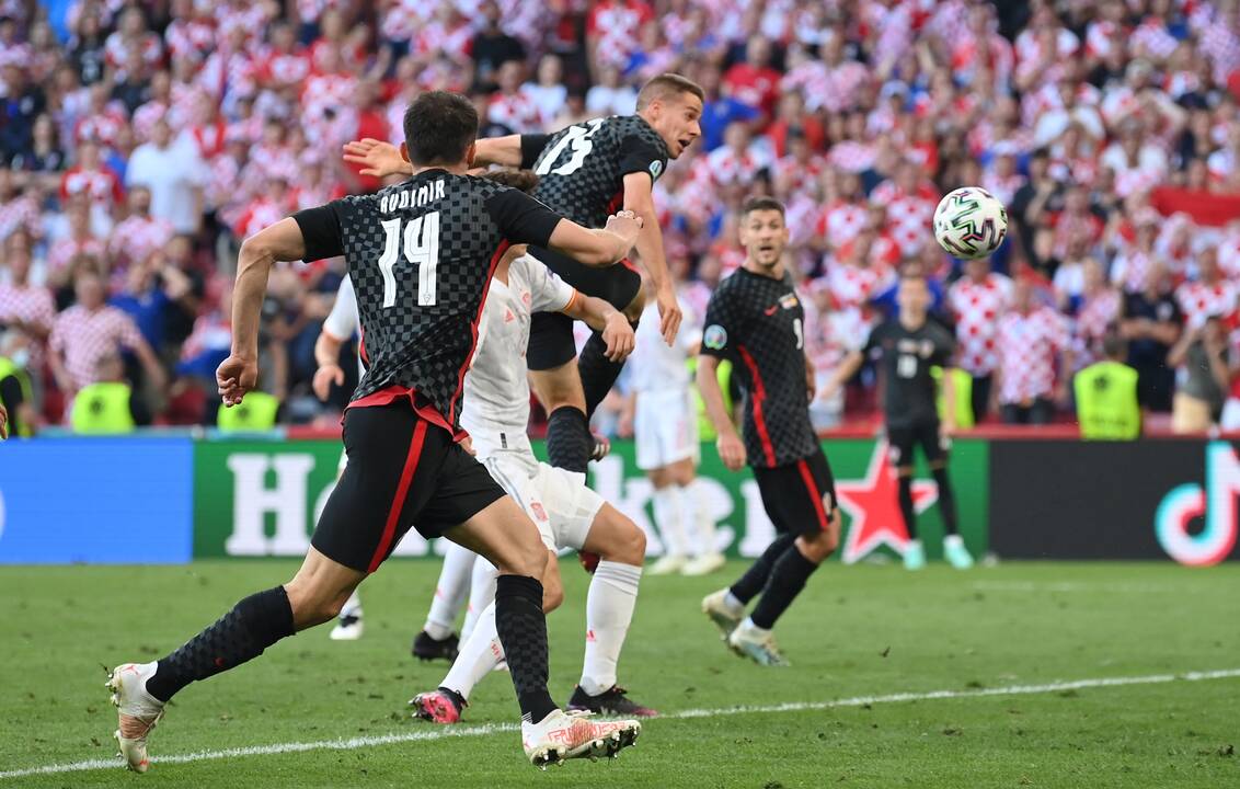 Euro 2020 aštuntfinalis: Kroatija – Ispanija 3:5