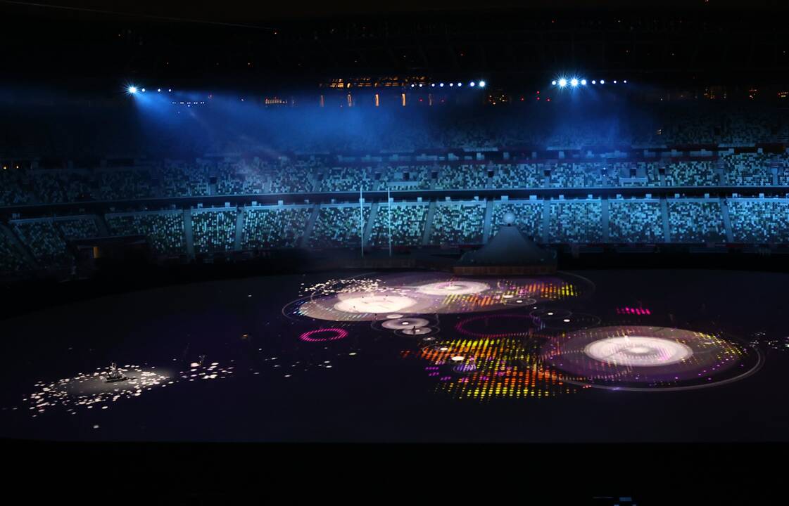 Tokijuje prasidėjo vasaros olimpinių žaidynių atidarymo ceremonija