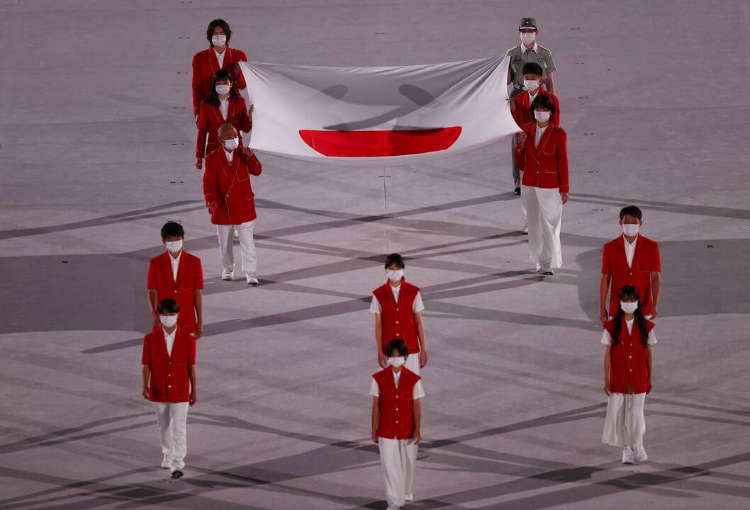 Tokijuje prasidėjo vasaros olimpinių žaidynių atidarymo ceremonija