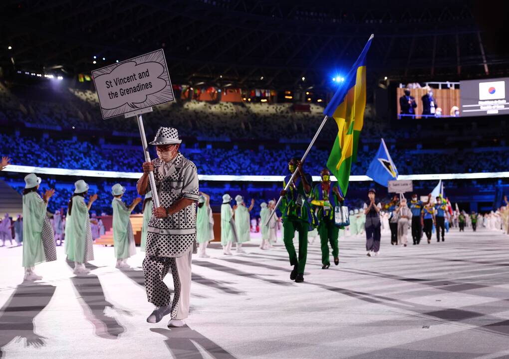 Tokijuje prasidėjo vasaros olimpinių žaidynių atidarymo ceremonija