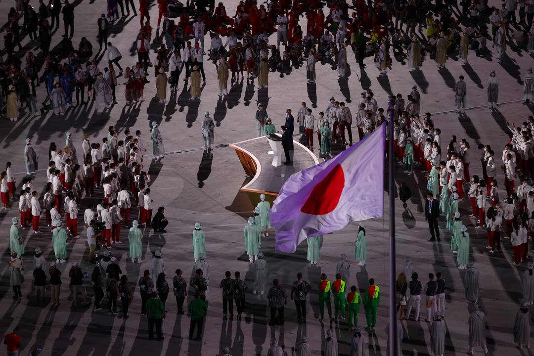 Tokijuje prasidėjo vasaros olimpinių žaidynių atidarymo ceremonija