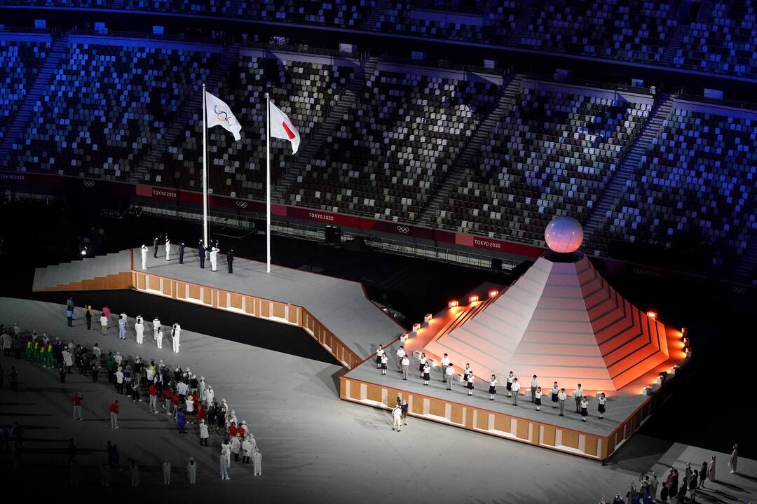Tokijuje prasidėjo vasaros olimpinių žaidynių atidarymo ceremonija