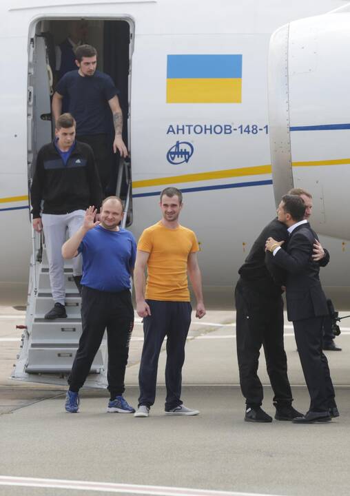 Ukraina ir Rusija apsikeitė kaliniais