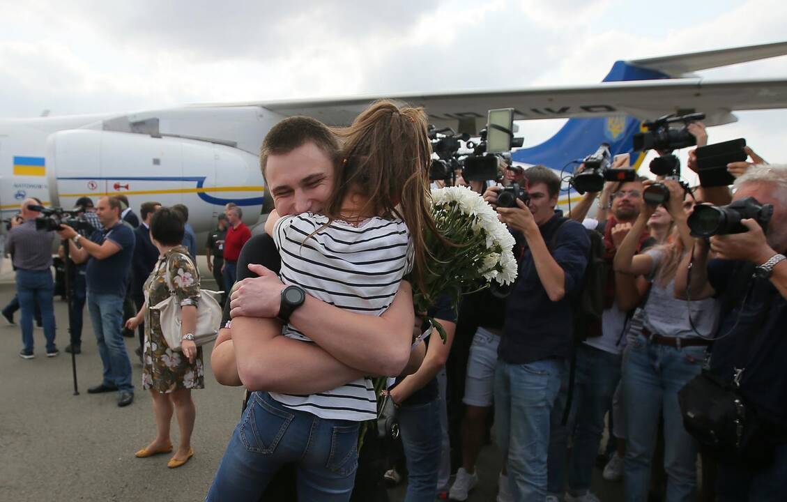 Ukraina ir Rusija apsikeitė kaliniais
