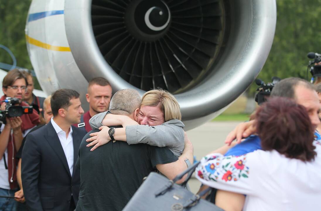 Ukraina ir Rusija apsikeitė kaliniais