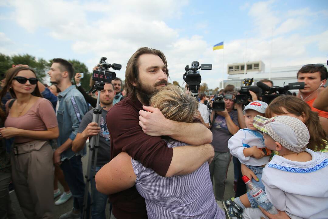 Ukraina ir Rusija apsikeitė kaliniais
