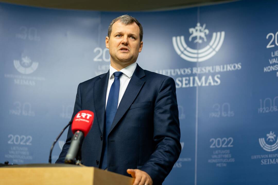Seimo rudens sesijos pradžia