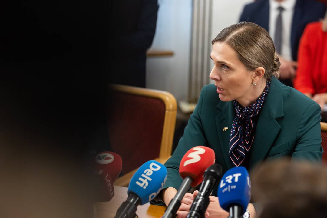 Seimo opozicinės frakcijos susitiko su A. Bilotaite