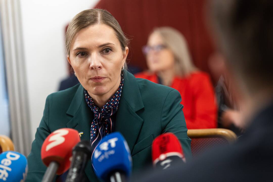 Seimo opozicinės frakcijos susitiko su A. Bilotaite
