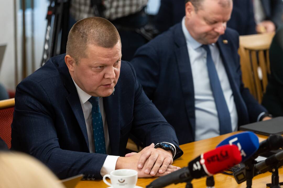 Seimo opozicinės frakcijos susitiko su A. Bilotaite