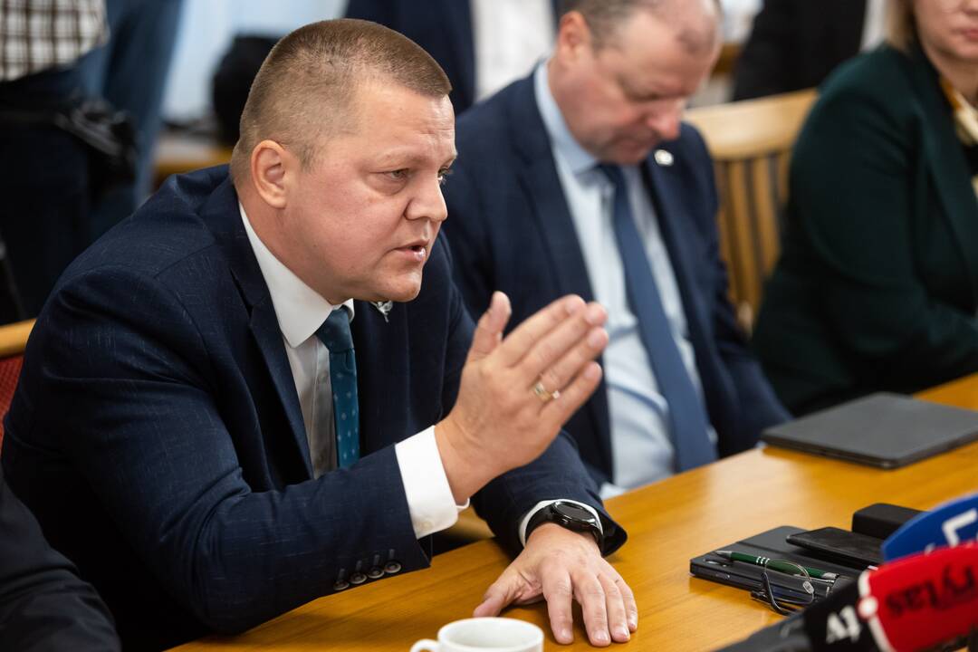 Seimo opozicinės frakcijos susitiko su A. Bilotaite