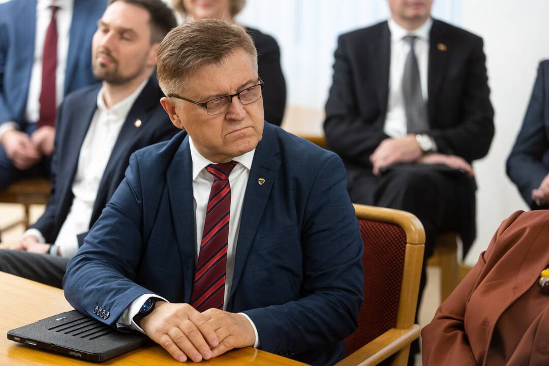 Seimo opozicinės frakcijos susitiko su A. Bilotaite