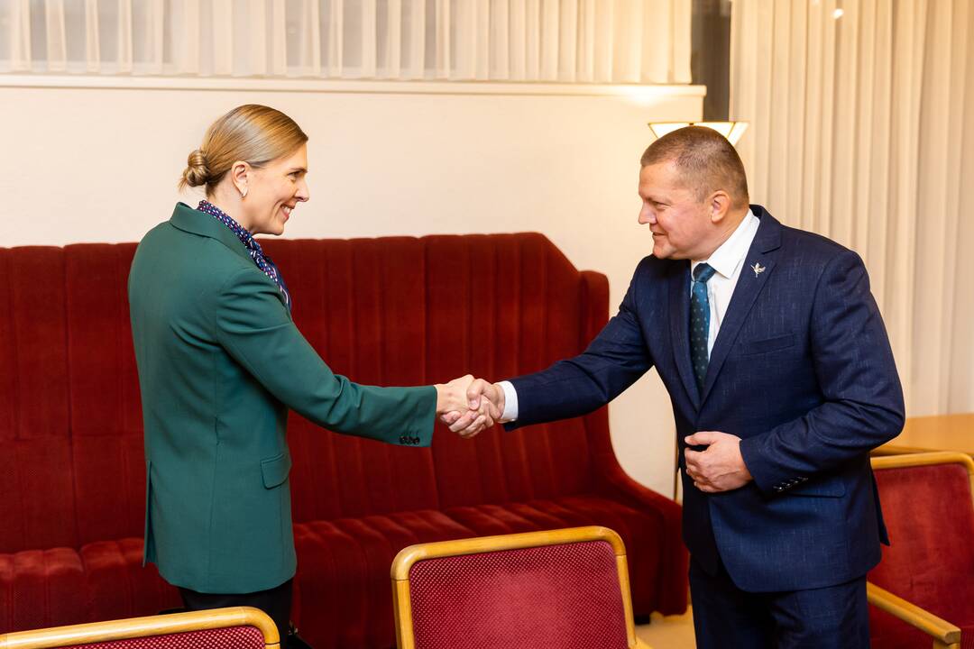 Seimo opozicinės frakcijos susitiko su A. Bilotaite