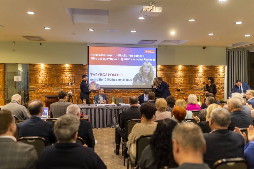 LSDP partijos suvažiavimas