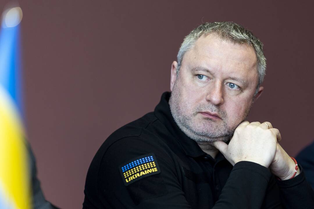 N. Grunskienės, A. Kostin ir  K. Polite spaudos konferencija