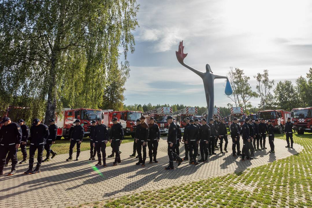 Ugniagesių gelbėtojų mokyklos 20-mečio šventė