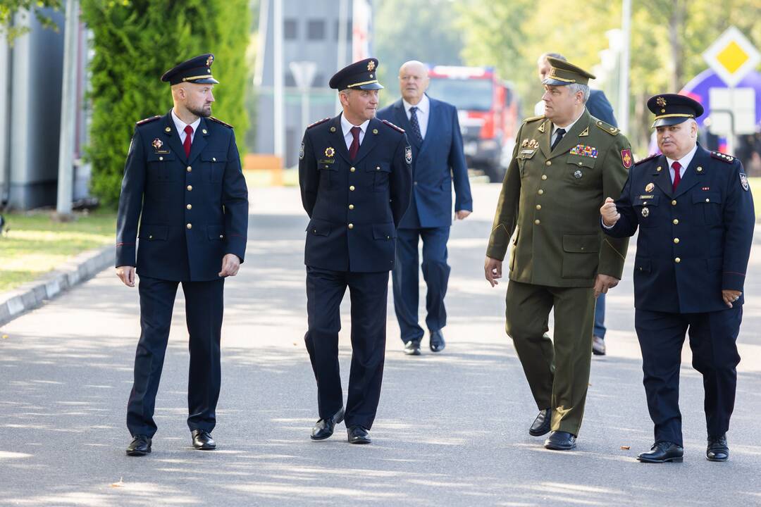 Ugniagesių gelbėtojų mokyklos 20-mečio šventė