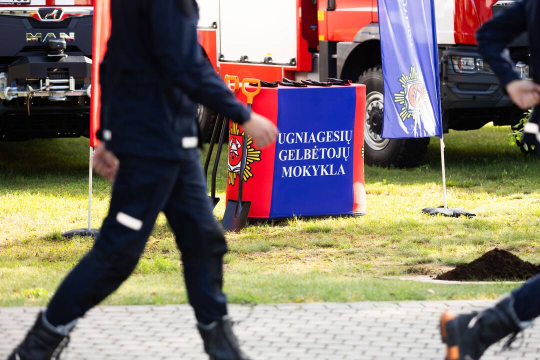 Ugniagesių gelbėtojų mokyklos 20-mečio šventė