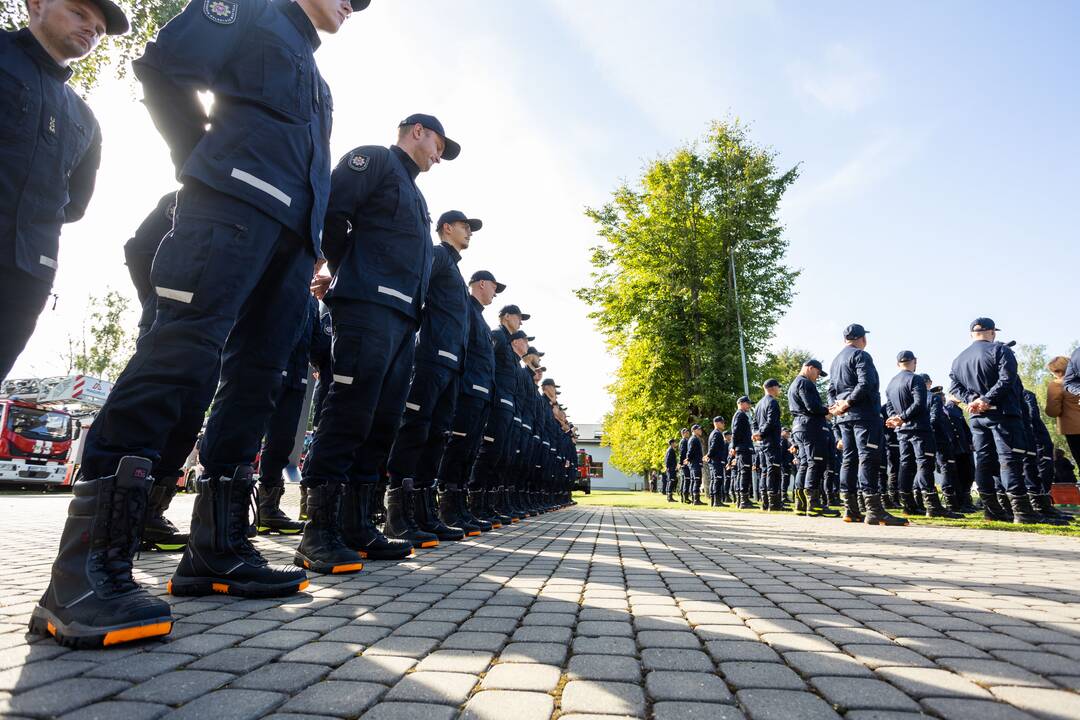 Ugniagesių gelbėtojų mokyklos 20-mečio šventė