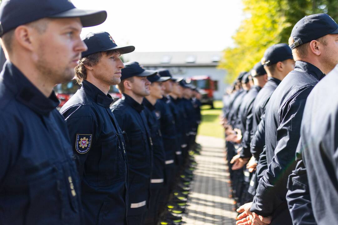 Ugniagesių gelbėtojų mokyklos 20-mečio šventė