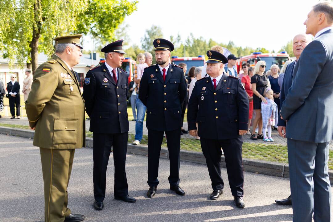 Ugniagesių gelbėtojų mokyklos 20-mečio šventė
