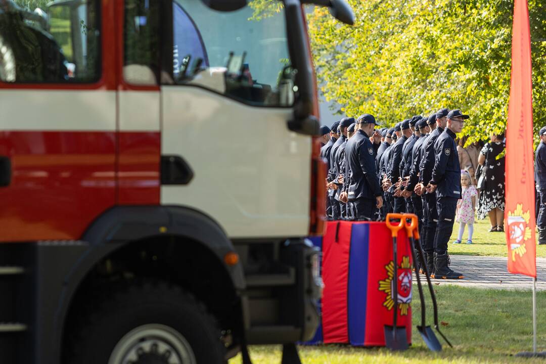Ugniagesių gelbėtojų mokyklos 20-mečio šventė
