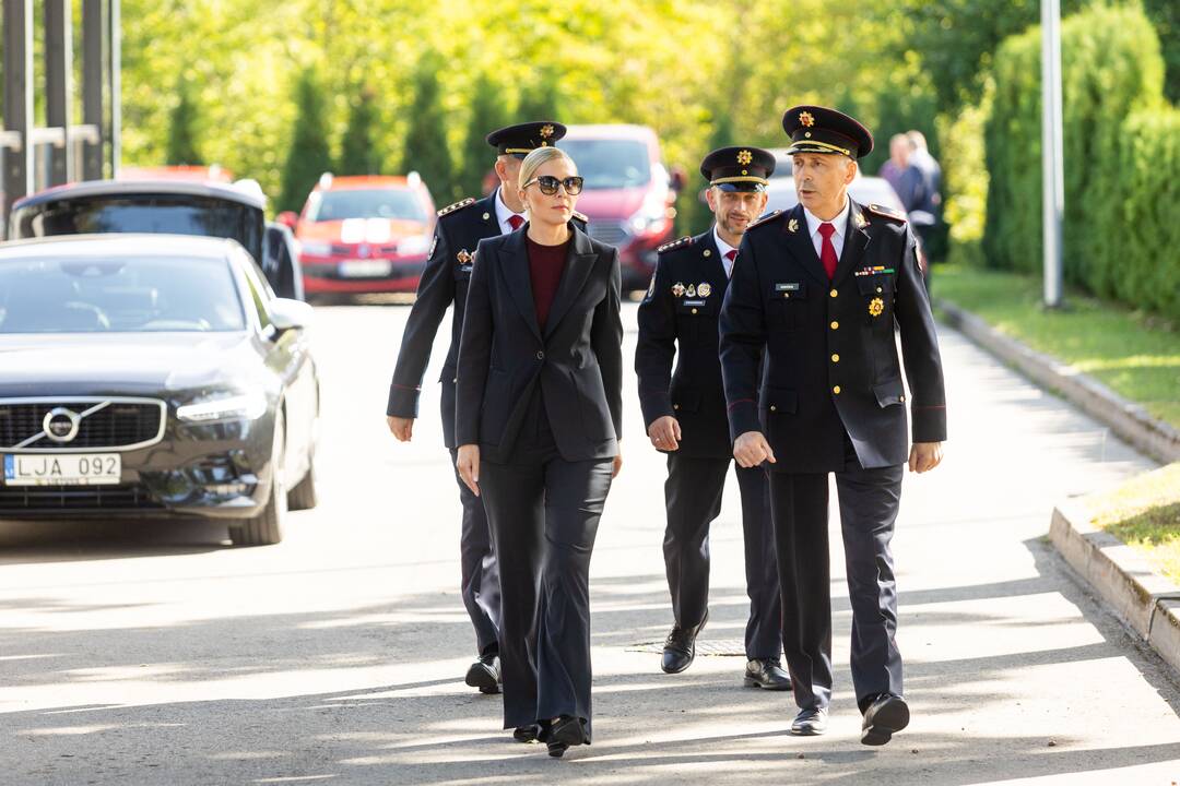 Ugniagesių gelbėtojų mokyklos 20-mečio šventė