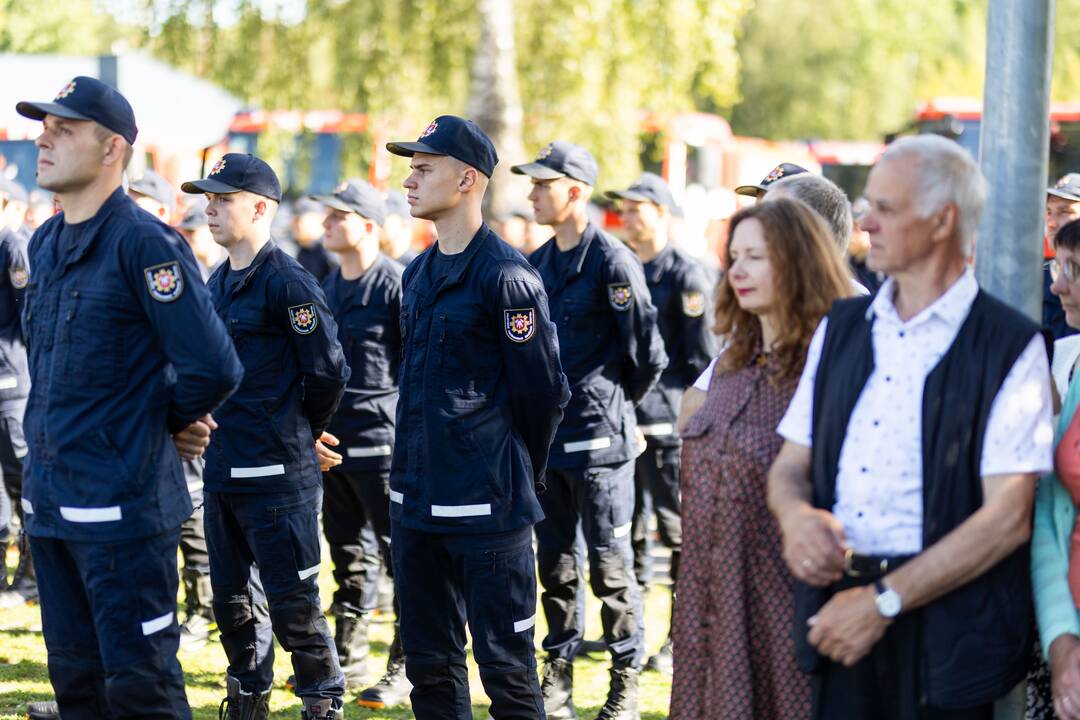 Ugniagesių gelbėtojų mokyklos 20-mečio šventė