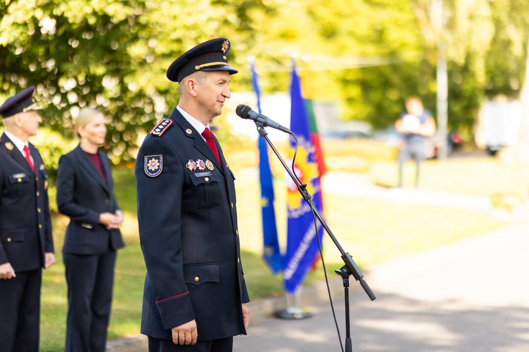 Ugniagesių gelbėtojų mokyklos 20-mečio šventė