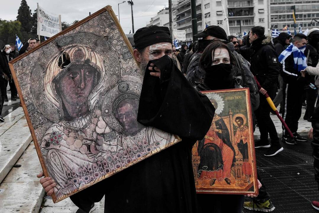 Protestas Atėnuose