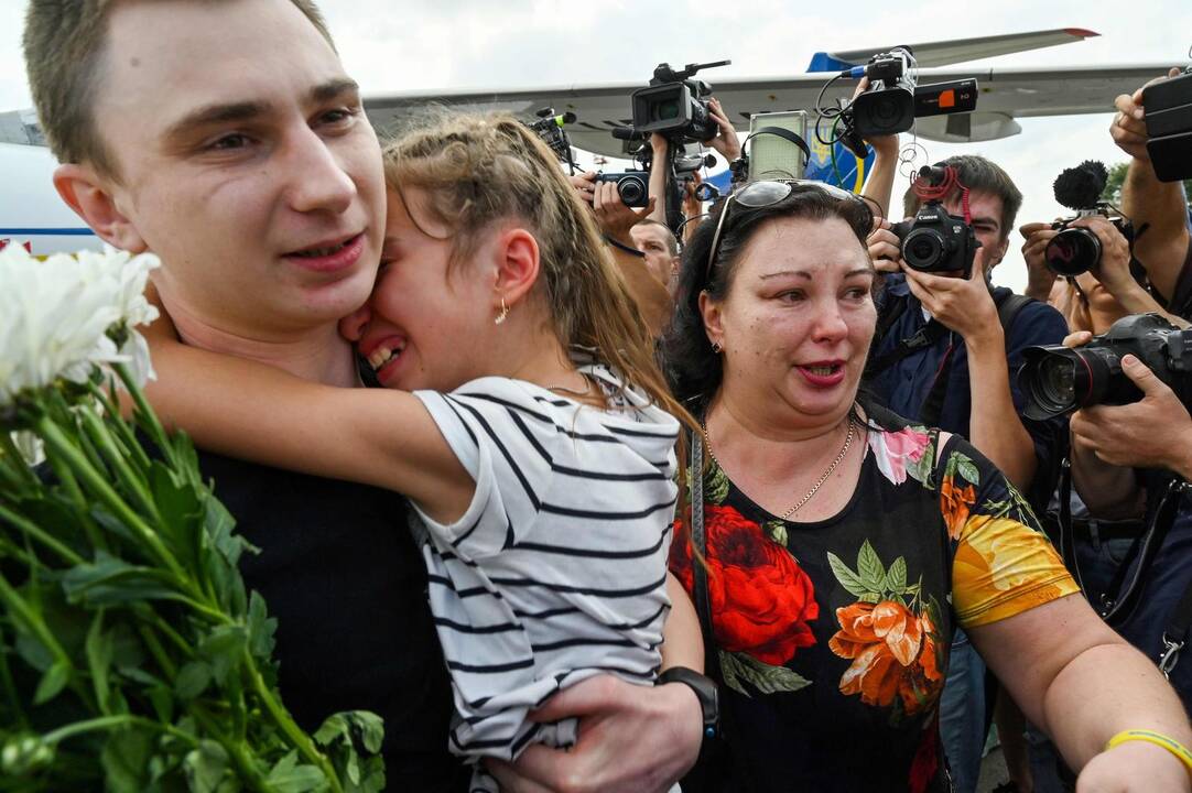 Ukraina ir Rusija apsikeitė kaliniais