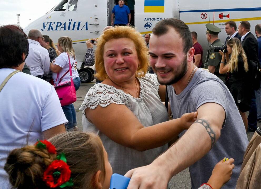 Ukraina ir Rusija apsikeitė kaliniais