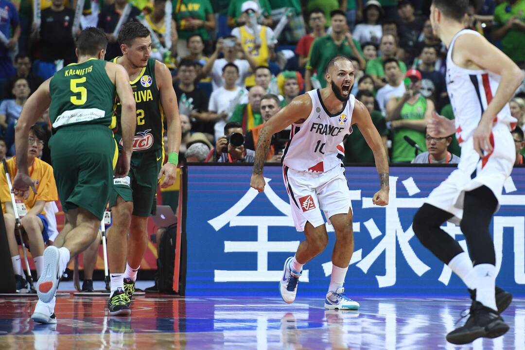 Žūtbūtinis mūšis pasaulio čempionate: Lietuva – Prancūzija