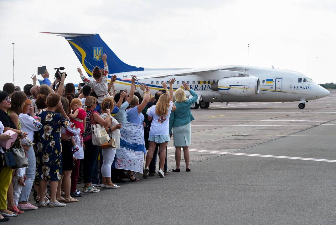 Ukraina ir Rusija apsikeitė kaliniais