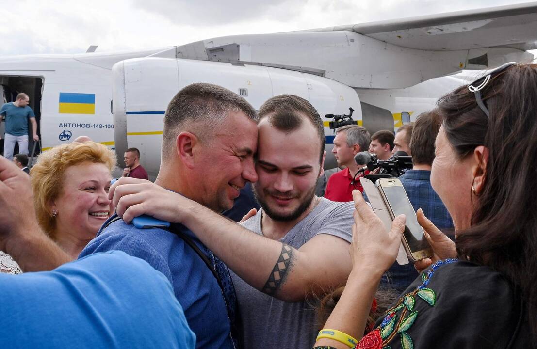 Ukraina ir Rusija apsikeitė kaliniais