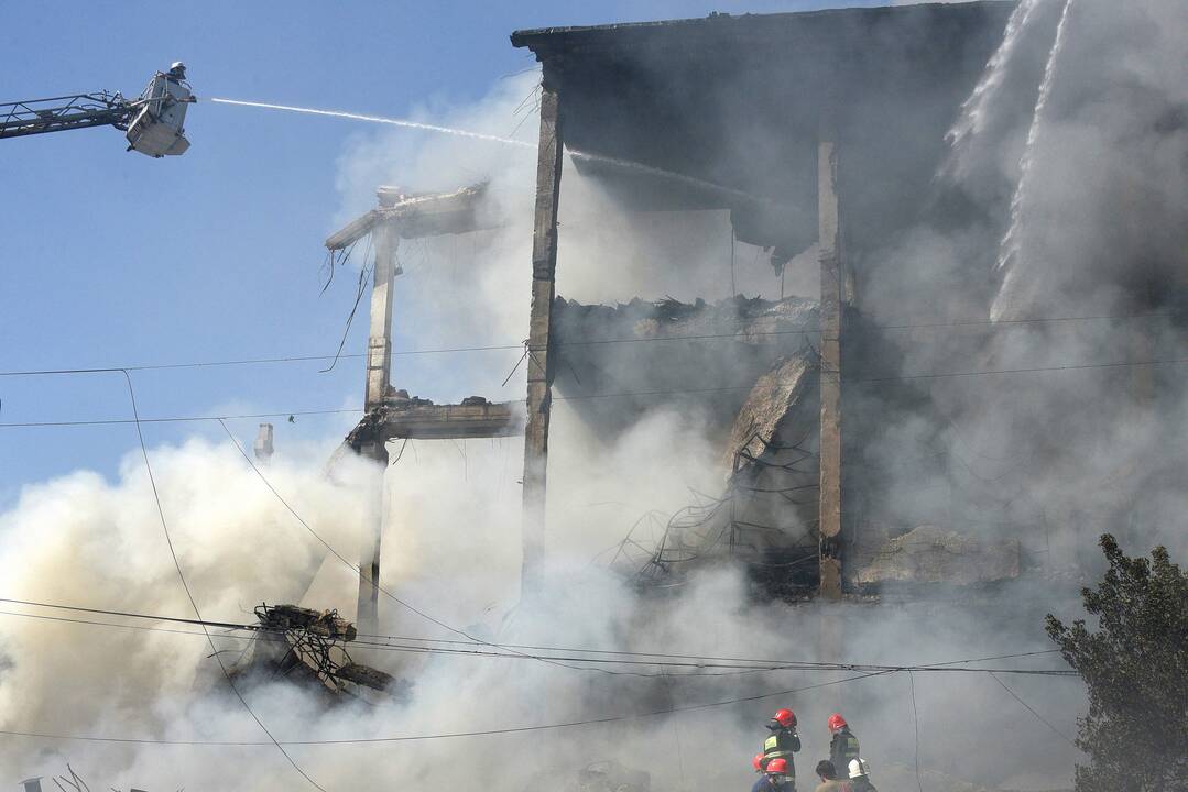 Armėnijos sostinėje nugriaudėjo galingas sprogimas, yra aukų