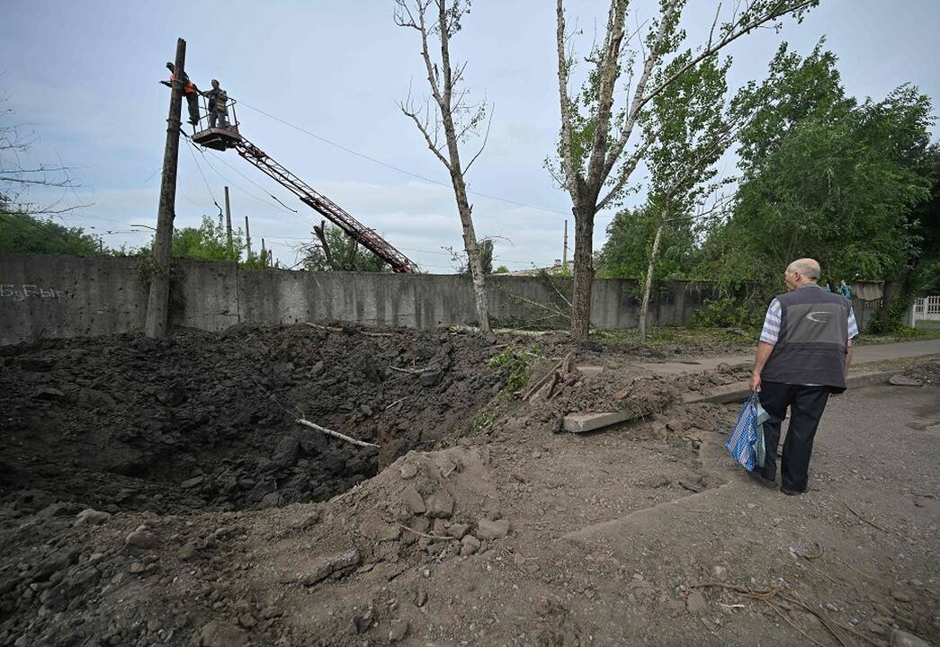 Ukrainos pajėgos išvadavo dar vieną Rusijos karių okupuotą gyvenvietę