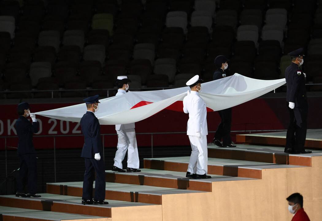 Tokijuje prasidėjo vasaros olimpinių žaidynių atidarymo ceremonija