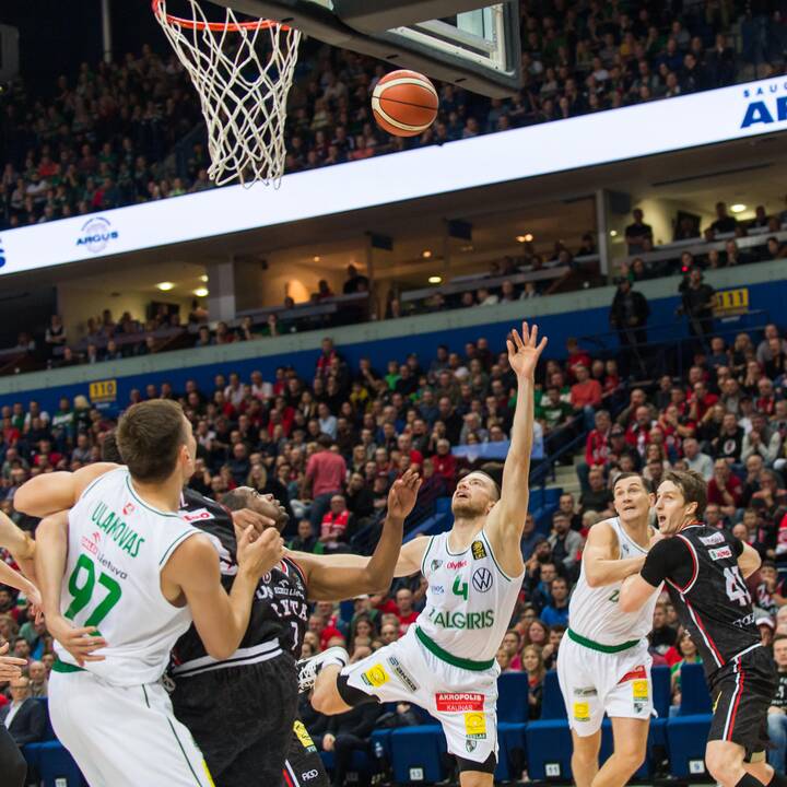 Vilniuje dominavęs „Žalgiris“ tapo vienvaldžiu LKL lyderiu