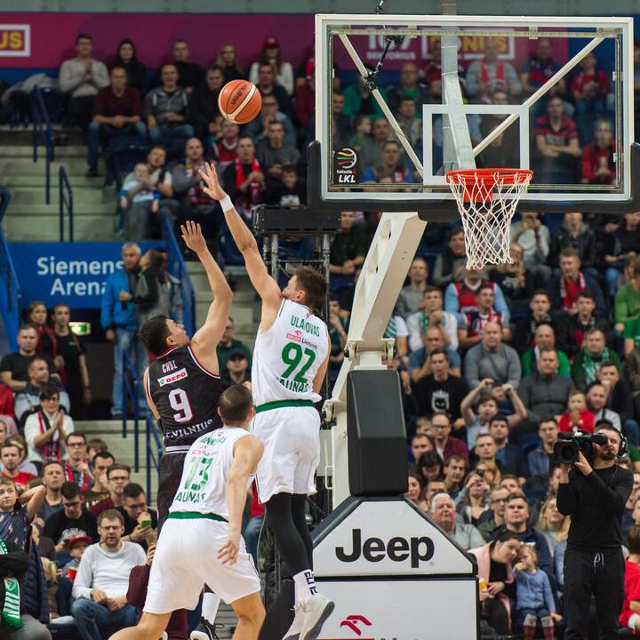 Vilniuje dominavęs „Žalgiris“ tapo vienvaldžiu LKL lyderiu