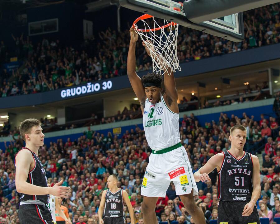 Vilniuje dominavęs „Žalgiris“ tapo vienvaldžiu LKL lyderiu