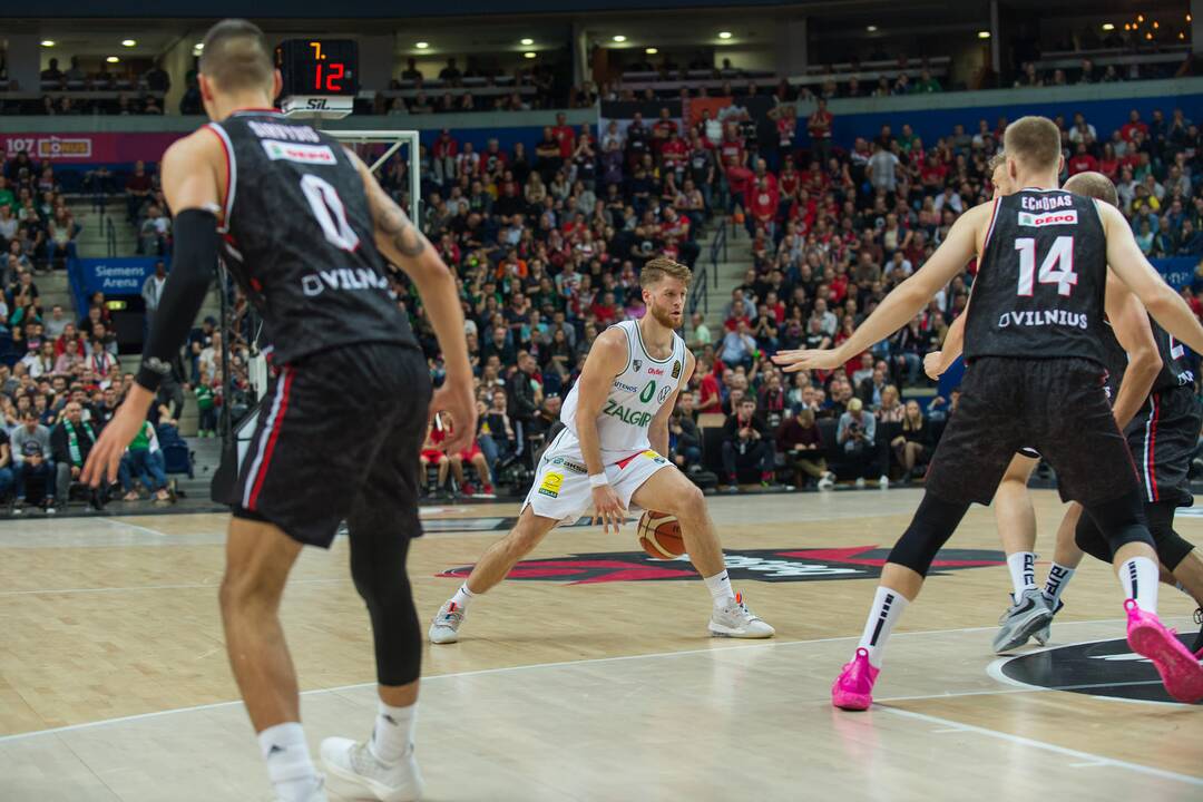 Vilniuje dominavęs „Žalgiris“ tapo vienvaldžiu LKL lyderiu