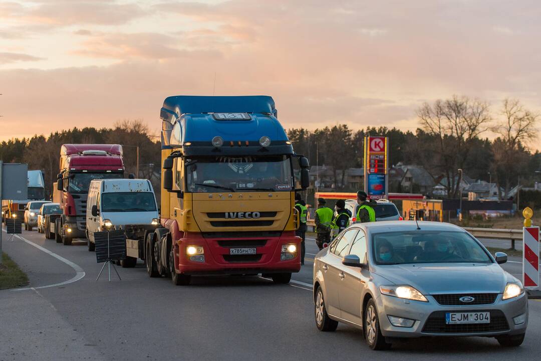 Vilniaus miestas uždarė įvažiavimus