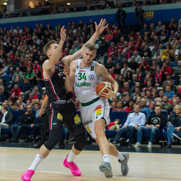 Vilniuje dominavęs „Žalgiris“ tapo vienvaldžiu LKL lyderiu