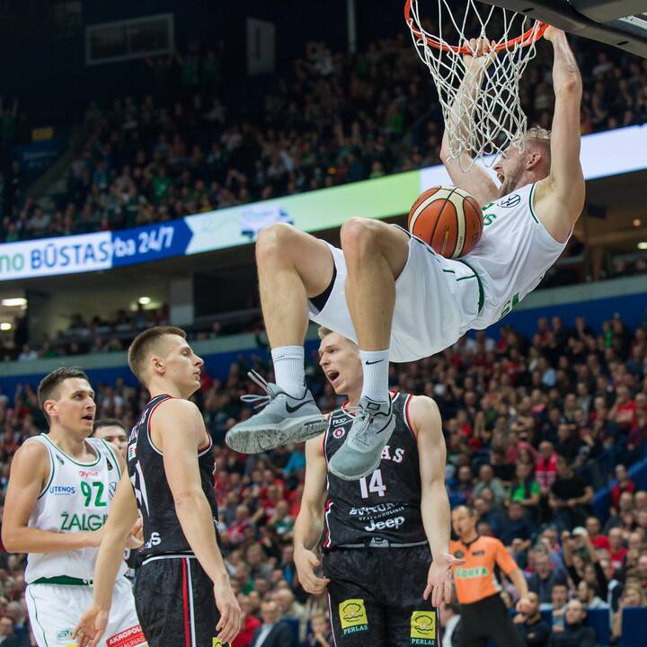 Vilniuje dominavęs „Žalgiris“ tapo vienvaldžiu LKL lyderiu