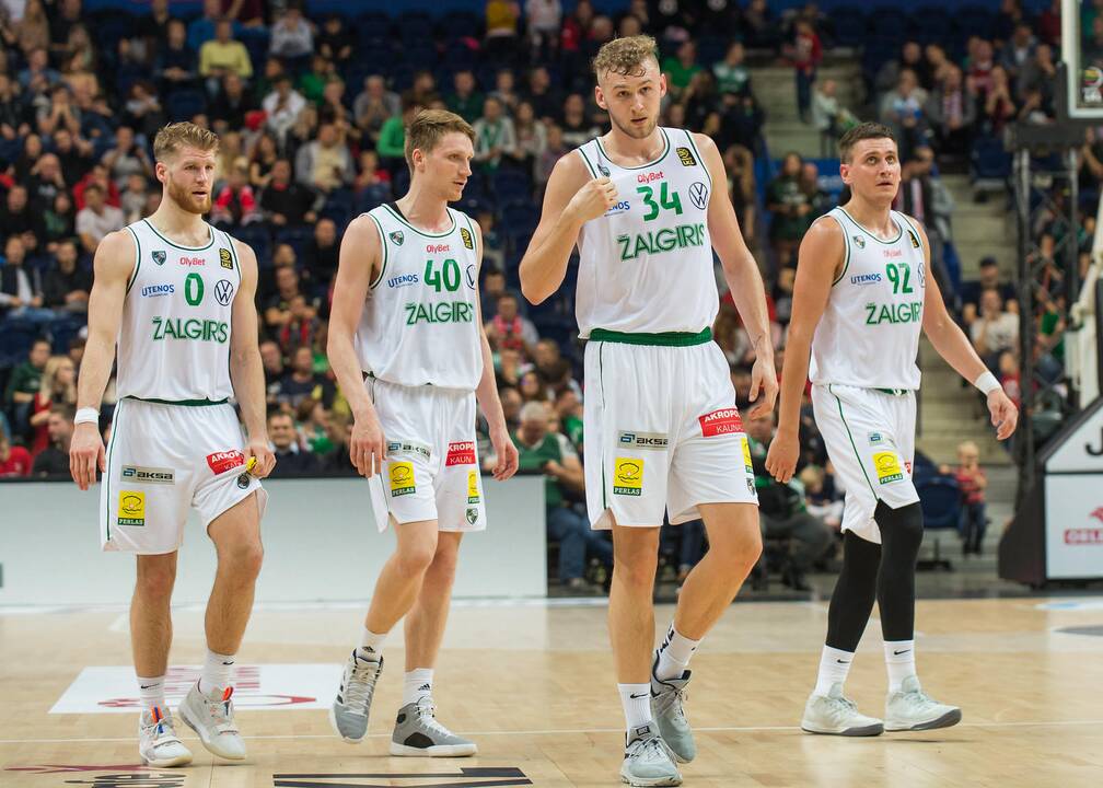 Vilniuje dominavęs „Žalgiris“ tapo vienvaldžiu LKL lyderiu