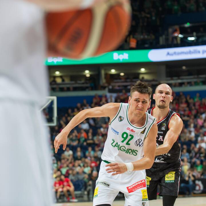 Vilniuje dominavęs „Žalgiris“ tapo vienvaldžiu LKL lyderiu