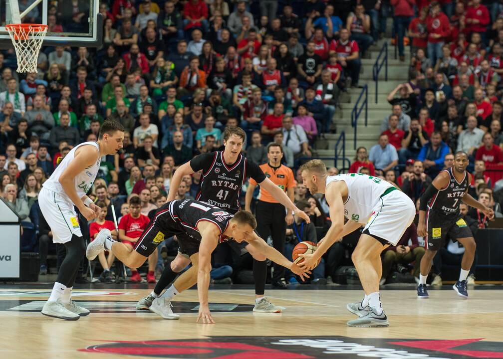 Vilniuje dominavęs „Žalgiris“ tapo vienvaldžiu LKL lyderiu